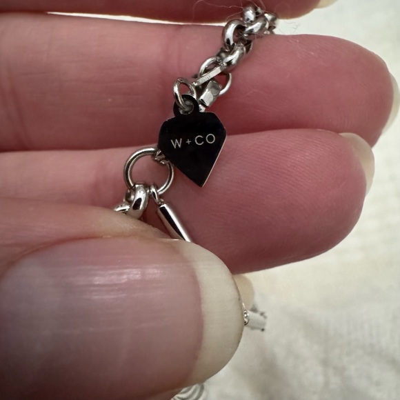 Silver Boho Helix Layered Bracelet Wanderlust + Co - Picture 3 of 4